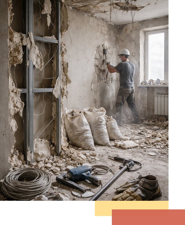 Профессиональный демонтаж зданий и конструкций в Дзержинске