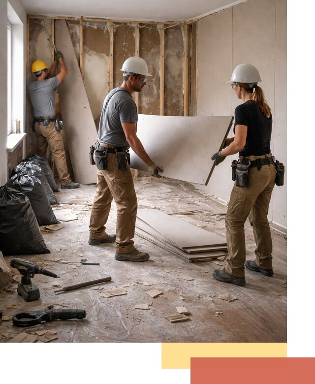 Демонтаж стеновых панелей в Дзержинске быстро и аккуратно