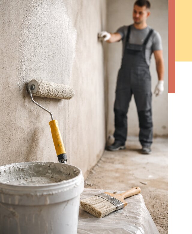 Нанесение бетоноконтакта на стены в Дзержинске от 4270 руб. быстро и недорого | ОТДЕЛОЧНИК-Дзр