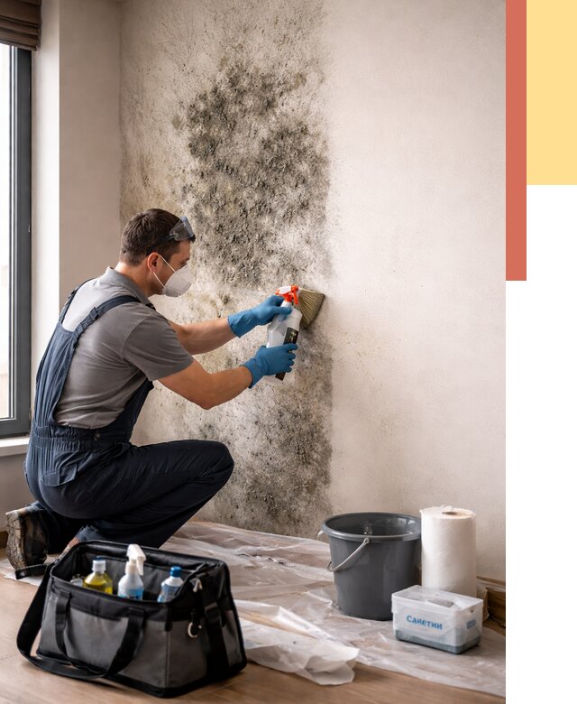 Удаление плесени со стен в Дзержинске от 2186 руб. — быстро и недорого | ОТДЕЛОЧНИК-Дзр