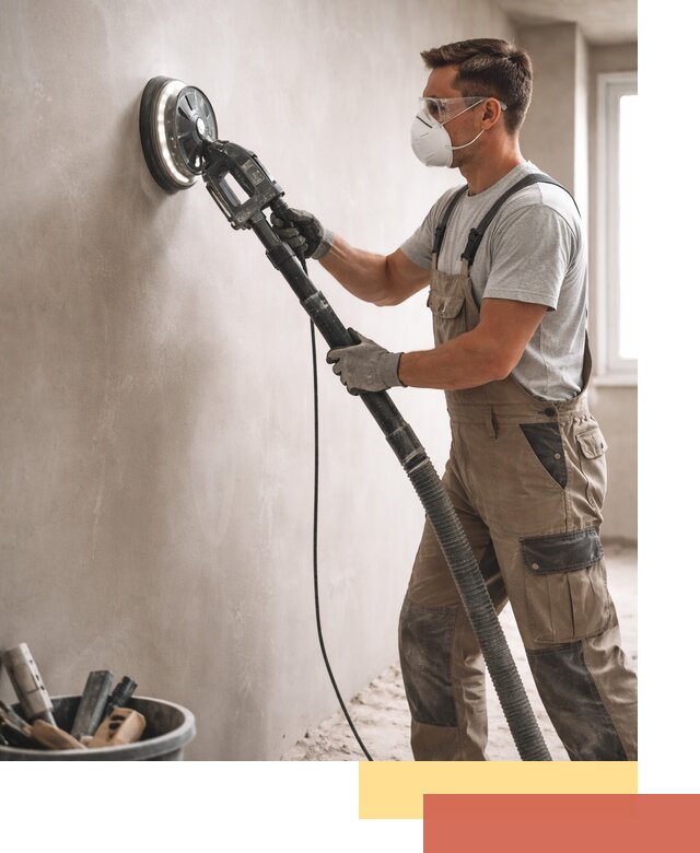 Профессиональная шлифовка стен в Дзержинске быстро и качественно