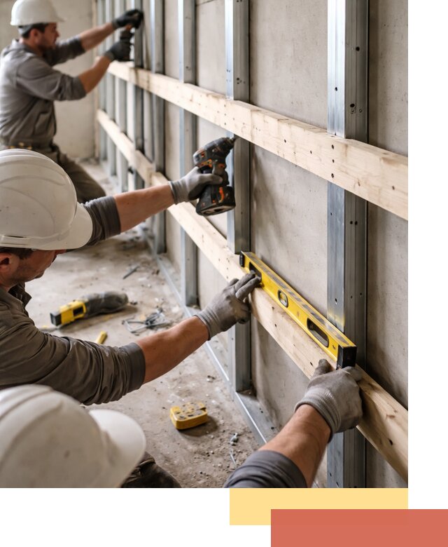 Устройство обрешетки под панели в Дзержинске