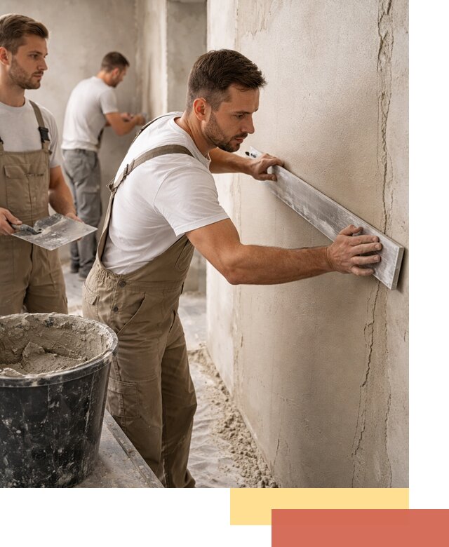 Штукатурка стен без маяков в Дзержинске быстро и качественно