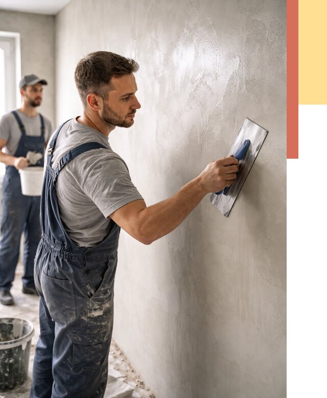 Глянцевание штукатурки стен в Дзержинске от 7625 руб. — услуги и затирка | ОТДЕЛОЧНИК-Дзр