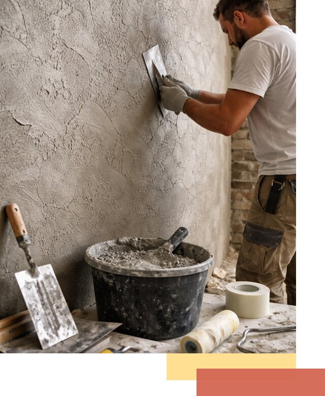 Декоративная штукатурка лофт в Дзержинске — отделка стен и потолков