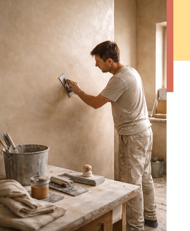 Марокканская штукатурка таделакт в Дзержинске под ключ от 4270 руб. | ОТДЕЛОЧНИК-Дзр
