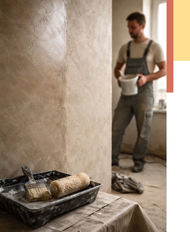 Нанесение воска на штукатурку в Дзержинске от 3558 руб. | Услуги ОТДЕЛОЧНИК-Дзр