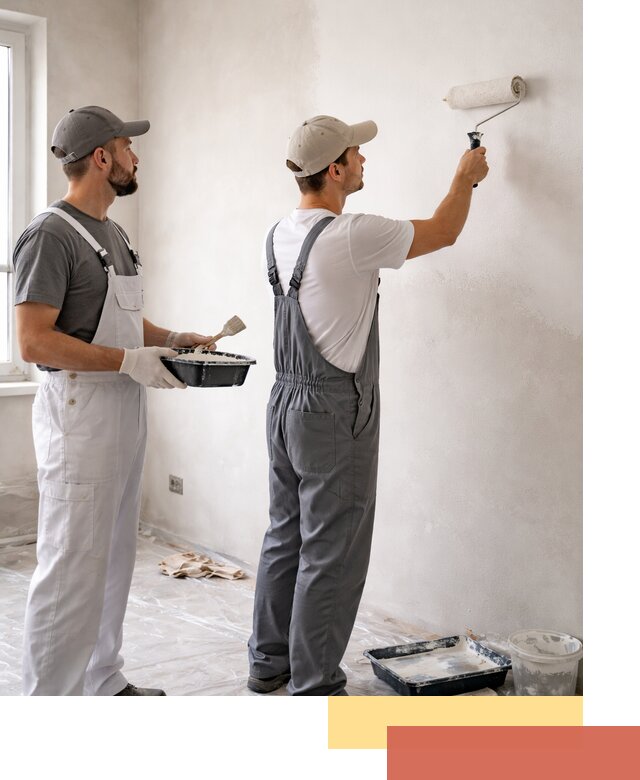 Покраска стен водоэмульсионной краской в Дзержинске