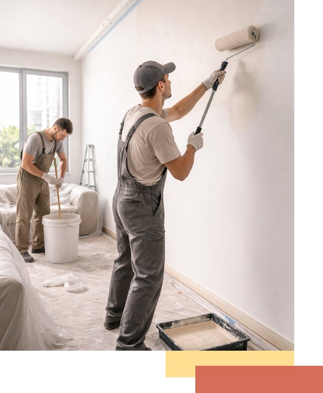 Покраска стен в офисе в Дзержинске — быстрый и качественный ремонт