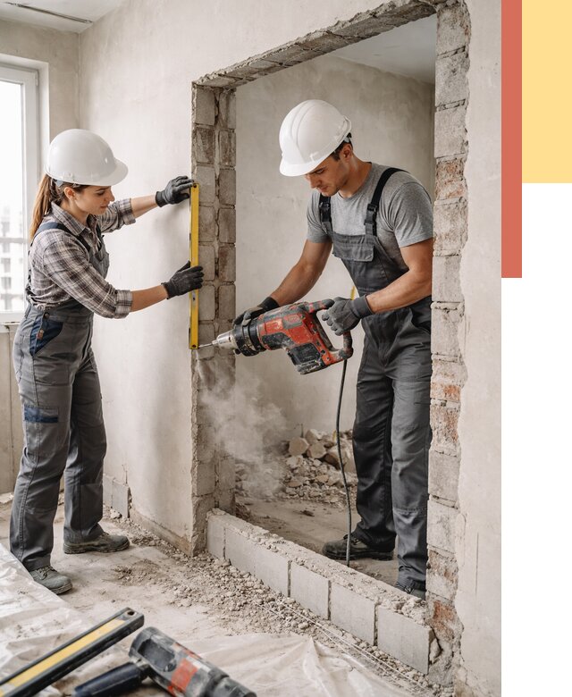 Создание проемов в стенах в Дзержинске от 6609 руб. — алмазная резка и расширение | ОТДЕЛОЧНИК-Дзр