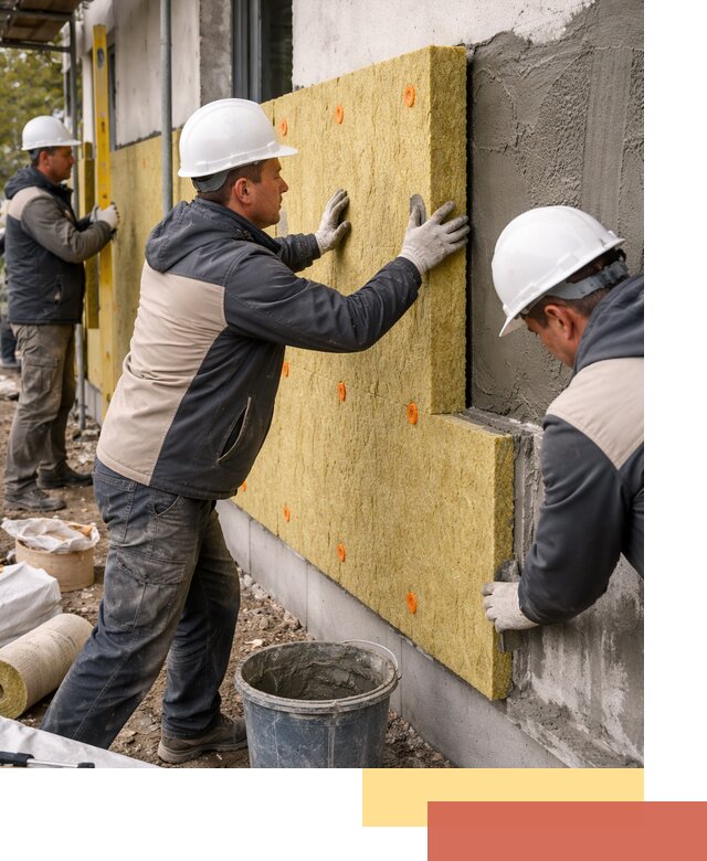 Утепление стен минватой в Дзержинске — тепло и звукоизоляция