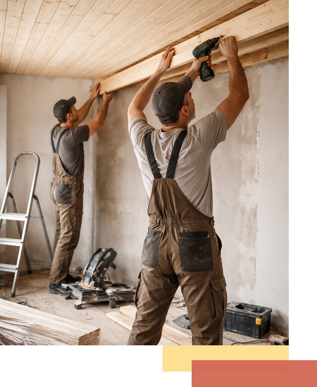 Монтаж потолка из вагонки в Дзержинске профессионально и аккуратно