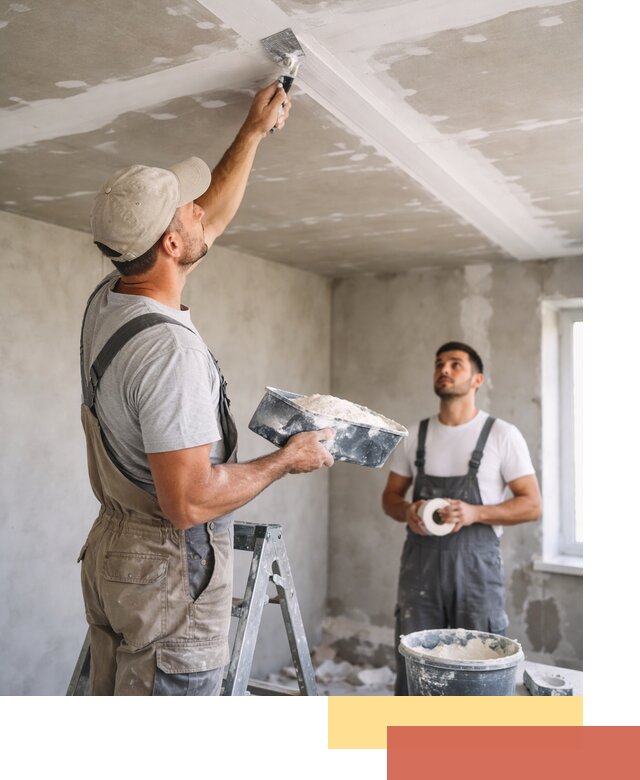 Обработка швов потолка ГКЛ в Дзержинске: качественная заделка и шпатлевка