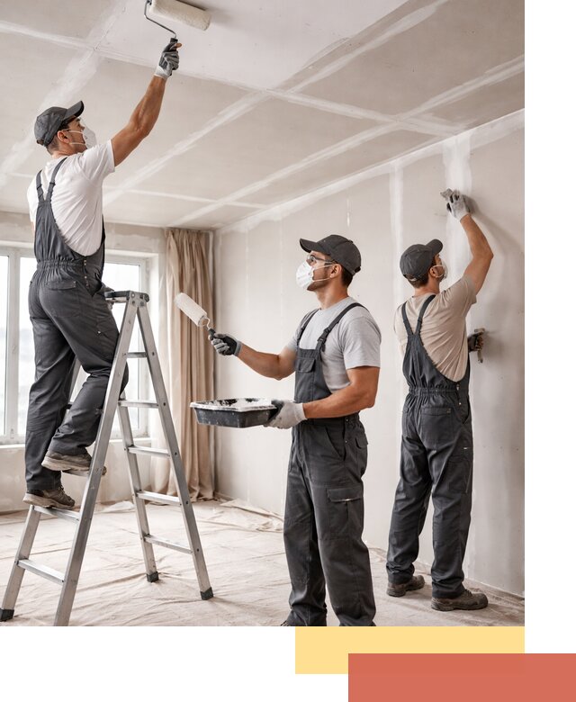 Покраска потолка из гипсокартона в Дзержинске качественно и недорого