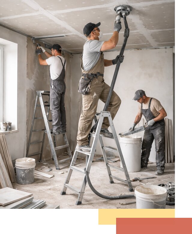 Ремонт потолка из гипсокартона в Дзержинске: быстрый и качественный монтаж