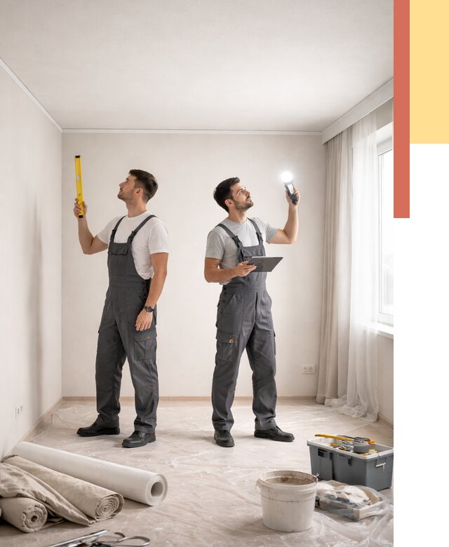 Отделка потолка в Дзержинске недорого от 763 руб/м2 | Услуги ОТДЕЛОЧНИК-Дзр