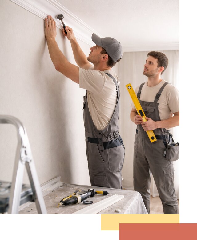 Монтаж потолочного плинтуса в Дзержинске качественно и быстро
