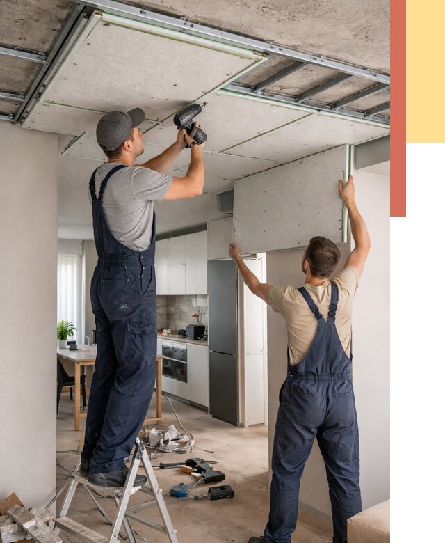 Шумоизоляция потолка панелями зипс в Дзержинске от 1881 руб. под ключ | ОТДЕЛОЧНИК-Дзр